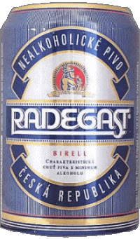 Getränke Bier Tschechische Republik Radegast 
