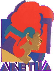 Multi Media Music Funk & Disco Aretha Franklin Logo 