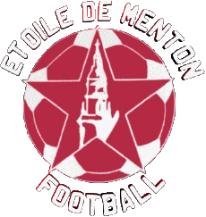 Sports FootBall Club France Logo Provence-Alpes-Côte d'Azur 06 - Alpes-Maritimes Etoile de Menton 
