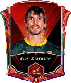 Sports Rugby - Joueurs Afrique du Sud Eben Etzebeth 
