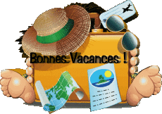 Mensajes Francés Bonnes Vacances 13 