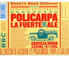 Getränke Bier Kolumbien Bogota Beer Co 