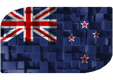 Drapeaux Océanie Nouvelle-Zélande Rectangle 