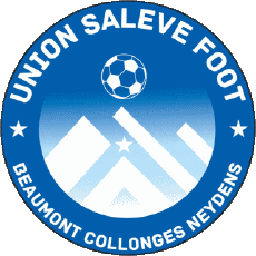 Sports FootBall Club France Logo Auvergne - Rhône Alpes 74 - Haute Savoie Union Salève 