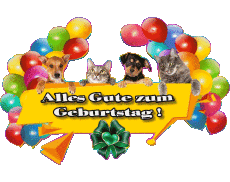 Nachrichten Deutsche Alles Gute zum Geburtstag Tiere 007 
