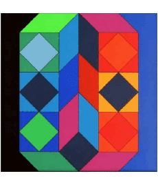 Humour - Fun Art Artiste  Peintre Victor Vasarely 