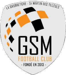 Sports FootBall Club France Logo Pays de la Loire 85 - Vendée Gaubretiere St Martin FC 