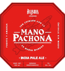 Mano pachona-Boissons Bières Mexique Albur Mano pachona