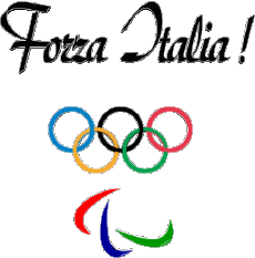 Mensajes Italiano Forza Italia Olimpiadi 