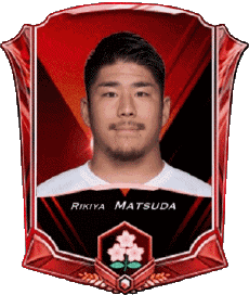 Deportes Rugby - Jugadores Japón Rikiya Matsuda 
